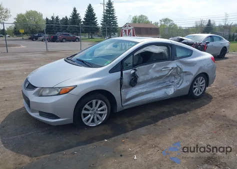 2012 Honda Civic Ex из США, поврежденный, VIN 2HGFG3B82CH510152